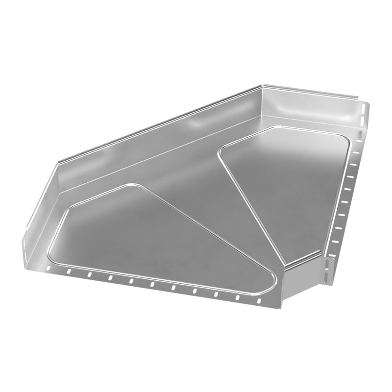 Угол для лотка горизонт. 90град. 600х100 Стандарт INOX (AISI 304) Промрукав PR16.3514