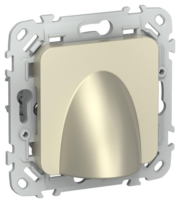 Вывод кабеля СП FLITE КВ-ФлШ механизм шампань IEK FI-VK10-0-K37