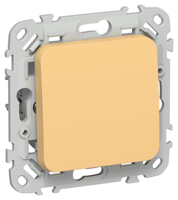 Выключатель 1-кл. СП FLITE ВС11-1-0-ФлЗ 10А механизм золотарник IEK FI-V10-0-10-1-K90