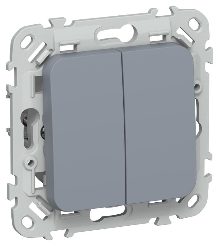 Выключатель жалюзи СП FLITE ВЖ52-2-0-ФлМ 10А механизм маренго IEK FI-V15-0-10-1-K35