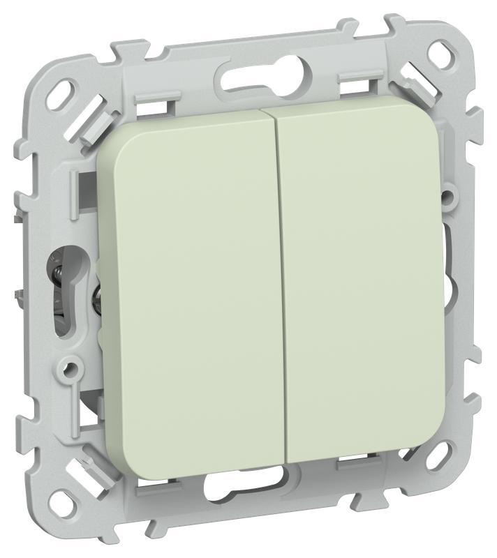 Выключатель жалюзи СП FLITE ВЖ52-2-0-ФлП 10А механизм панг IEK FI-V15-0-10-1-K92