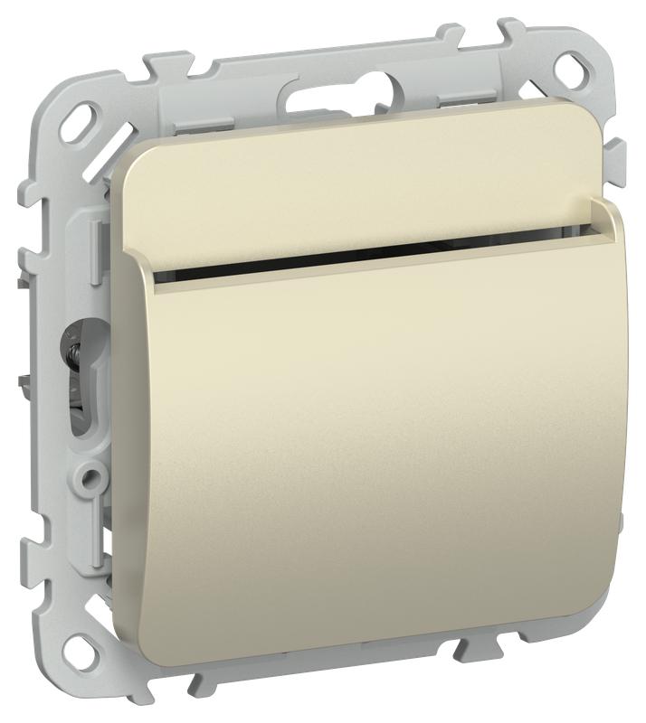 Выключатель карточный СП FLITE ВК-0-ФлШ 30А механизм шампань IEK FI-V11-0-10-K37