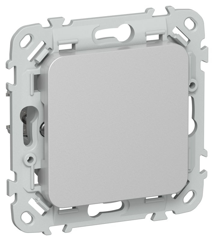 Заглушка СП FLITE ЗГ-ФлА с суппортом механизм алюм. IEK FI-PL10-K47