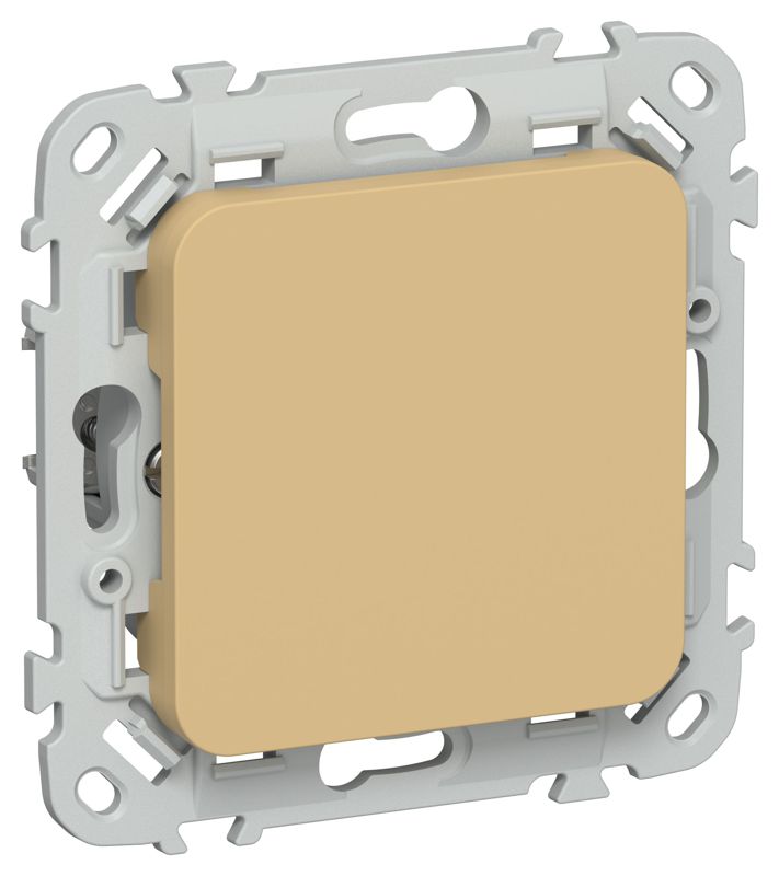 Заглушка СП FLITE ЗГ-ФлШм с суппортом механизм шамуа IEK FI-PL10-K89