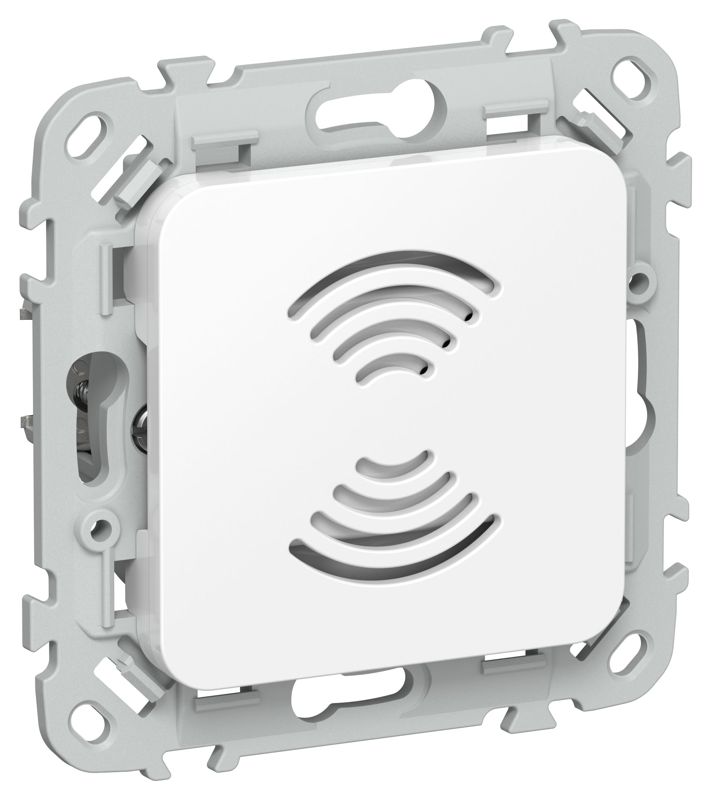 Звонок дверной СП FLITE ЗВ-ФлБ механизм бел. IEK FI-ZD10-01-220-K01