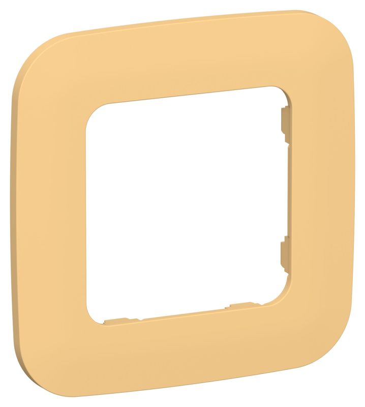 Рамка 1-м СП FLITE РУ-1-А-ФлЗ золотарник IEK FI-M12-31-20-K90