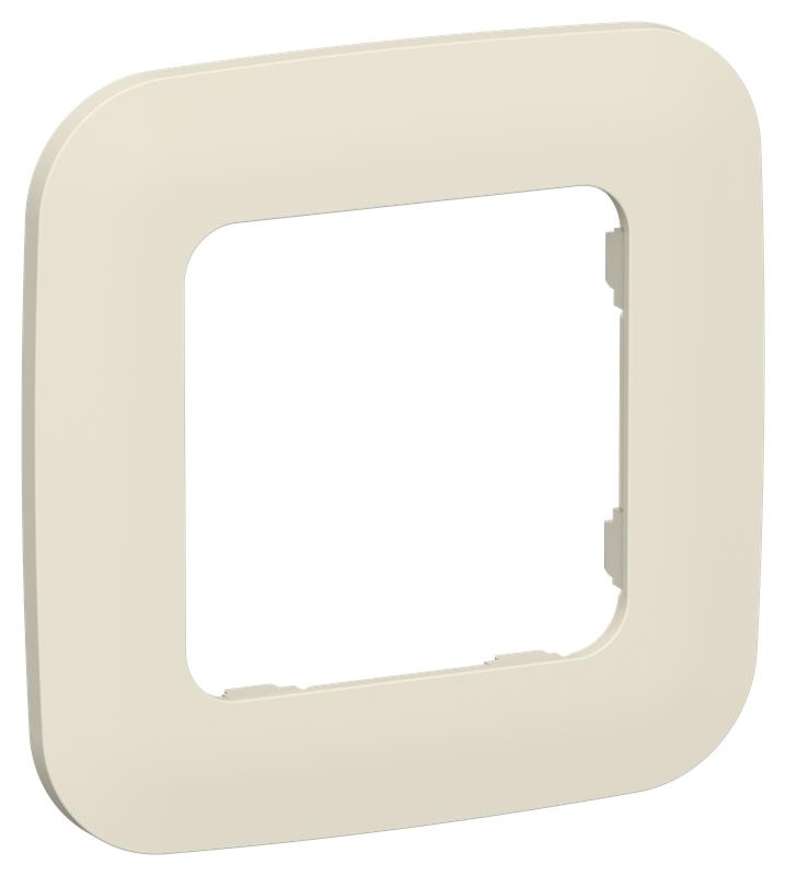 Рамка 1-м СП FLITE РУ-1-А-ФлСл сливочный IEK FI-M12-31-20-K86