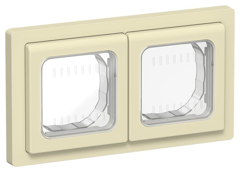Рамка 2-м СП FLITE Рпро-2-55-ФлН IP55 навахо IEK FI-M20-32-55-K87