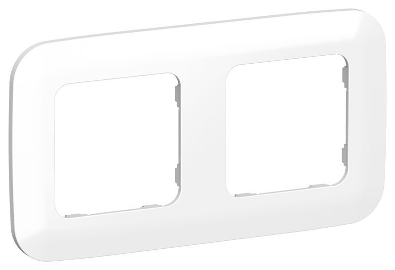 Рамка 2-м СП FLITE РУ-2-А-ФлБ бел. IEK FI-M22-31-20-K01