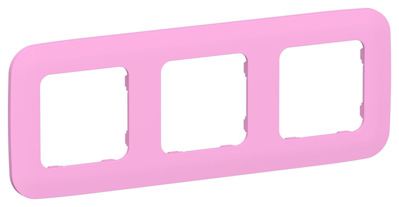 Рамка 3-м СП FLITE РУ-3-А-ФлПр пурпур. IEK FI-M32-31-20-K99