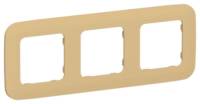 Рамка 3-м СП FLITE РУ-3-А-ФлШм шамуа IEK FI-M32-31-20-K89