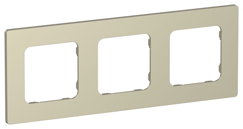 Рамка 3-м СП FLITE РУ-3-К-ФлШ шампань IEK FI-M32-32-20-K37