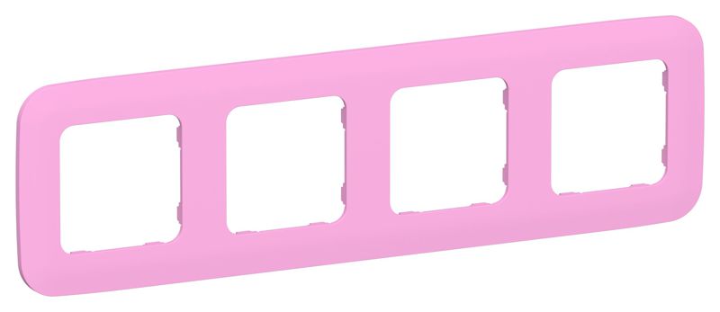 Рамка 4-м СП FLITE РУ-4-А-ФлПр пурпур. IEK FI-M42-31-20-K99