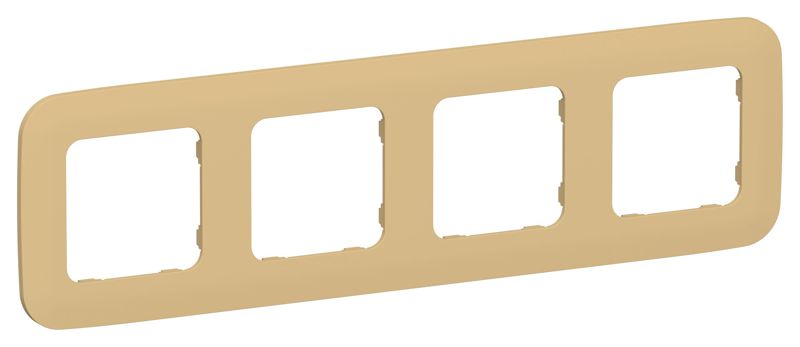 Рамка 4-м СП FLITE РУ-4-А-ФлШм шамуа IEK FI-M42-31-20-K89