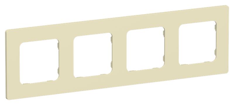 Рамка 4-м СП FLITE РУ-4-К-ФлН навахо IEK FI-M42-32-20-K87