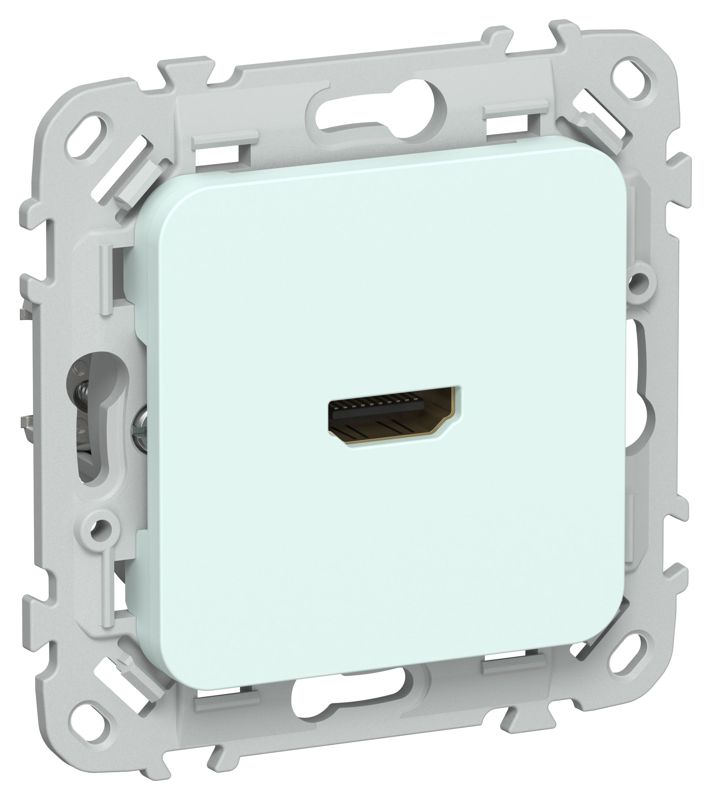 Розетка HDMI СП FLITE РШДМА-ФлХЛ механизм холод. лед IEK FI-H10-K94