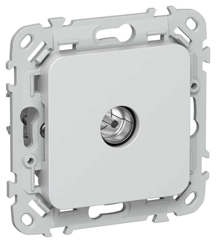 Розетка телевизионная оконечная СП FLITE РТВм-1-1-1-ФлЖ тип M экранир. механизм жемчуж. IEK FI-A13-O-K36