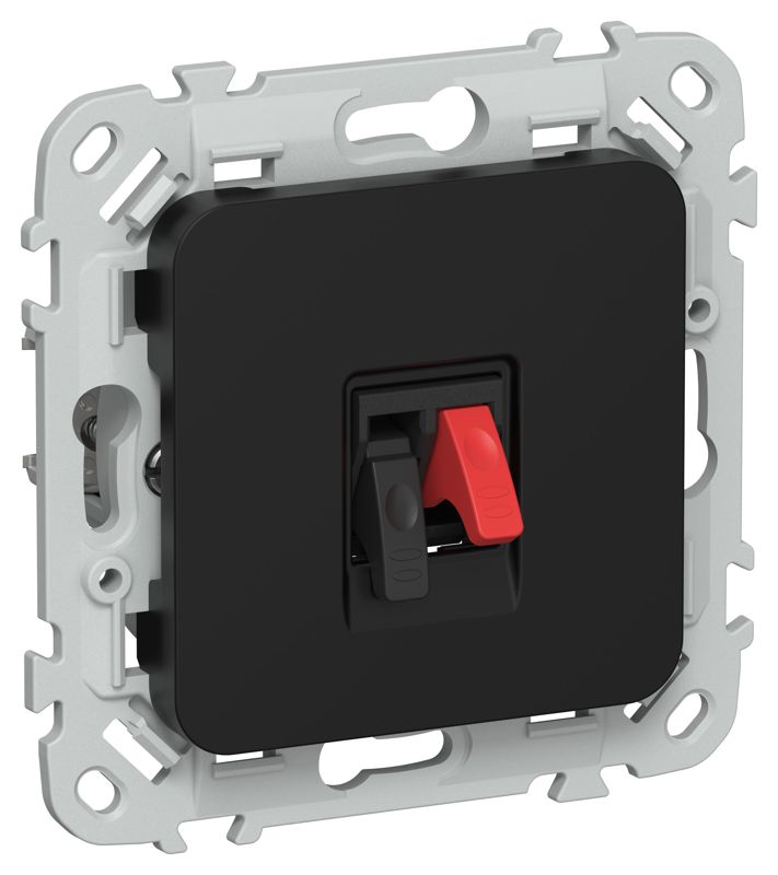 Розетка аудио СП FLITE РА-1-ФлЧ механизм черн. IEK FI-S10-K02