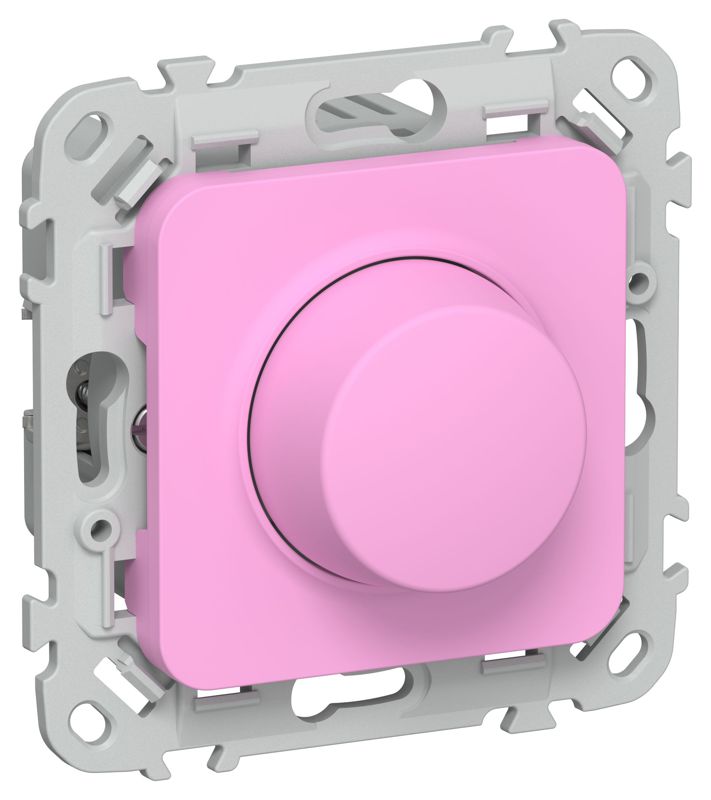 Светорегулятор проходной СП FLITE СС16-5-1-ФлПр LED 250Вт механизм пурпур. IEK FI-D22-0250-P-K99