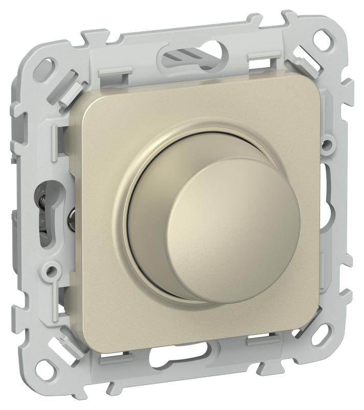 Светорегулятор проходной СП FLITE СС16-5-1-ФлШ LED 250Вт механизм шампань IEK FI-D22-0250-P-K37