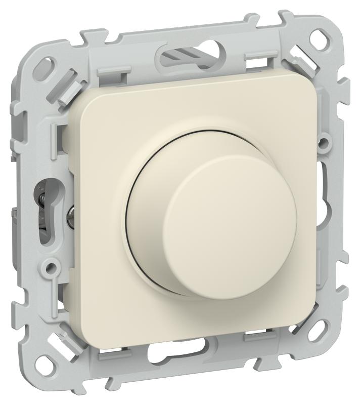 Светорегулятор проходной СП FLITE СС26-5-12-ФлСл TRIAC 550Вт механизм сливочный IEK FI-D23-0550-P-K86