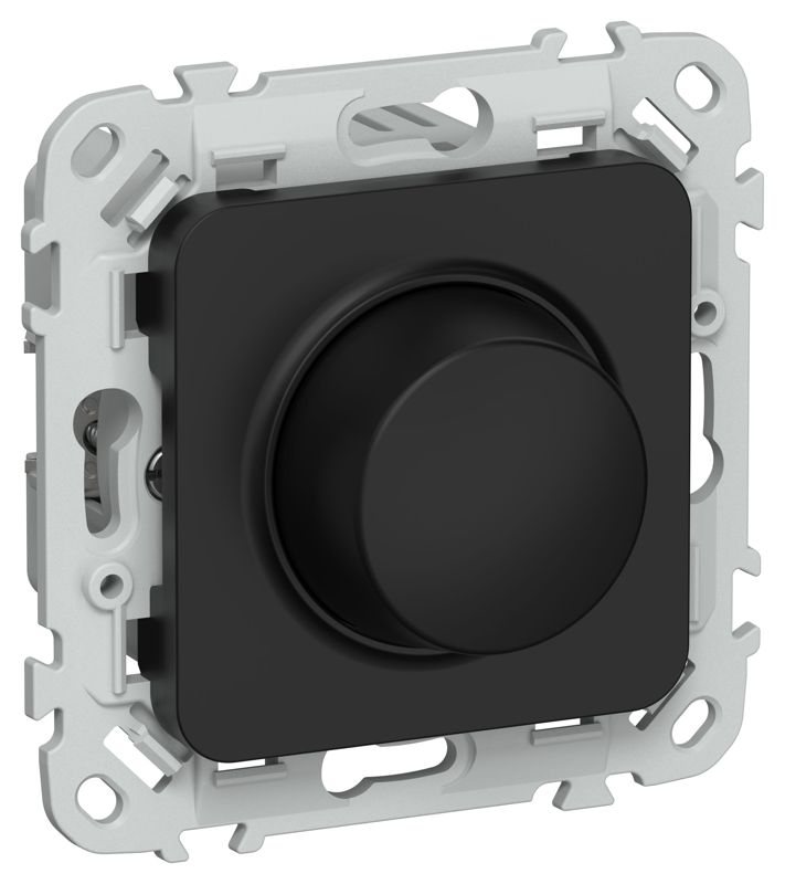 Светорегулятор проходной СП FLITE СС26-5-12-ФлЧ TRIAC 550Вт механизм черн. IEK FI-D23-0550-P-K02