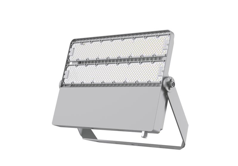 Прожектор светодиодный СДО FL 22 C 400W W 850 GR 589х60х474мм 400Вт 5000К IP66 уличный сер. Русский Свет 30082225192