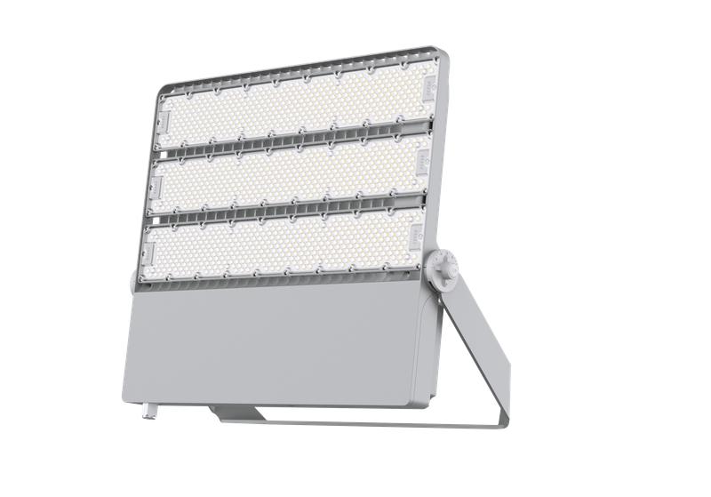 Прожектор светодиодный СДО FL 22 C 600W W 840 GR 589х60х570мм 600Вт 4000К IP66 уличный сер. Русский Свет 30082225197