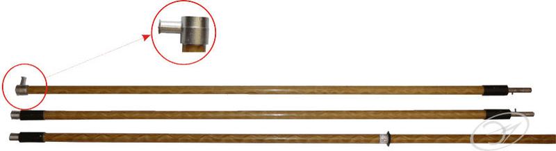 Штанга изолирующая оперативная с универс. головкой ШОУ-35 с протоколом испытаний ЭЛЕКТРО ТРЕЙД SHO118-P