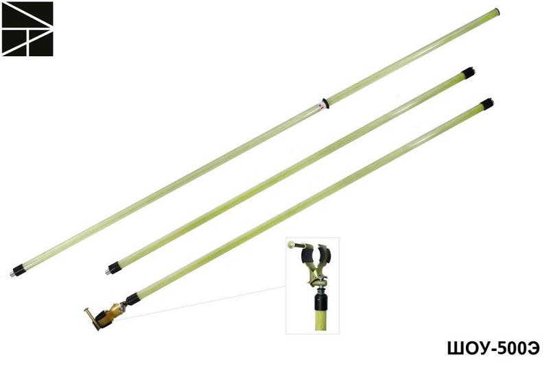Штанга изолирующая оперативная с универс. головкой ШОУ-500Э с протоколом испытаний ЭЛЕКТРО ТРЕЙД ET-SHO122-P