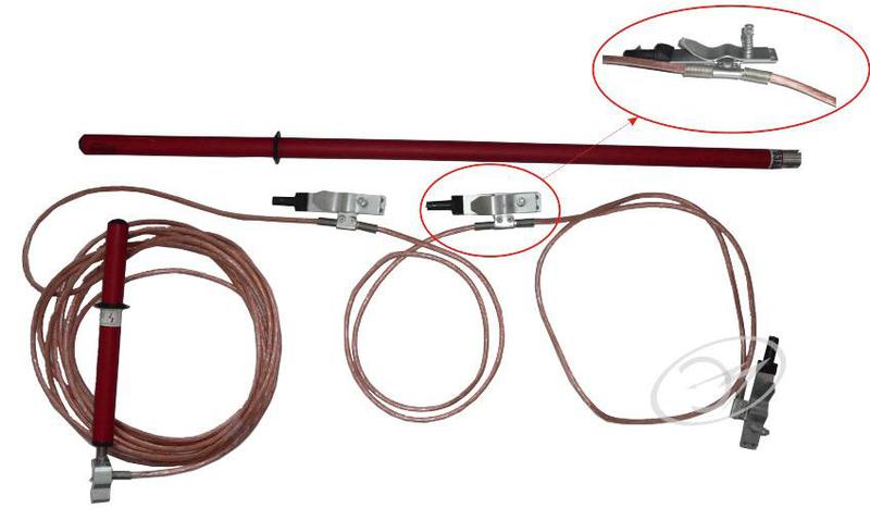 Заземление переносное для воздушных линий ЗПЛ-10Н сечение 95мм с протоколом испытаний ЭЛЕКТРО ТРЕЙД ZAP129-95-P