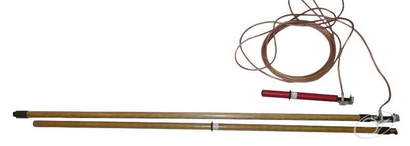 Заземление переносное для воздушных линий ЗПЛ-220Н-1 сечение 50мм с протоколом испытаний ЭЛЕКТРО ТРЕЙД ZAP185-50-P