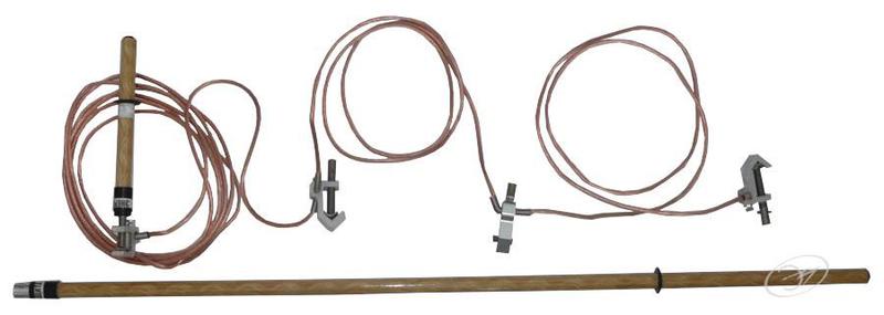 Заземление переносное для распределительных устройств ЗПП-110Н сечение 70мм с протоколом испытаний ЭЛЕКТРО ТРЕЙД ZAP165-70-P