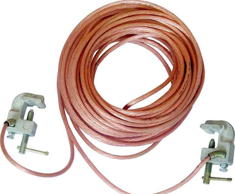 Заземление переносное для распределительных устройств ЗПМ-1М 16мм L30 с протоколом испытаний ЭЛЕКТРО ТРЕЙД ELP-ZAP231-30-P