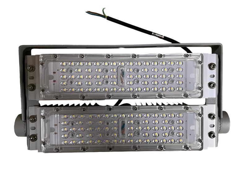 Светильник светодиодный SMD 65Вт 6000К IP67 9100лм 85-265В 350х160х80мм промышлен. на лире KRASO PR-65