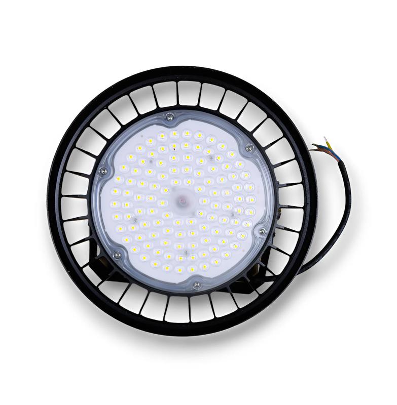 Светильник светодиодный ДСП 100Вт 5000К IP65 16000лм 180-260В 268х100х268мм промышлен. с регулир. драйвером рымболт + лира KRASO UFO(S)-100