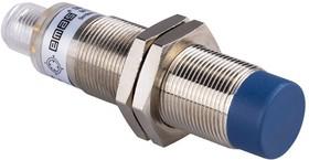 Датчик индуктивный (NPN-НО) разъем M12х400Гц) выступающий 10-30В DC IP67 EMAS SIM18NM1NSX