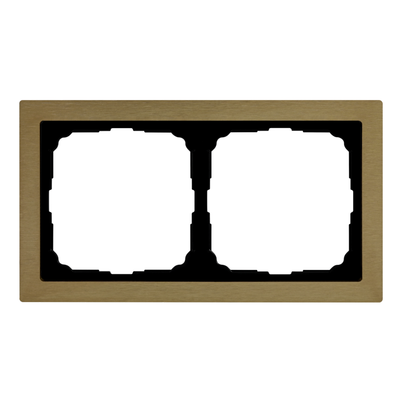 Рамка 2-м ArtGallery Pure метал. латунь SE GAL312202