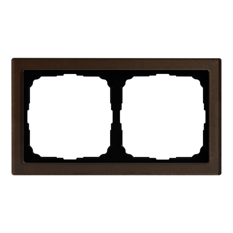 Рамка 2-м ArtGallery Pure органич. стекло мокко SE GAL320602