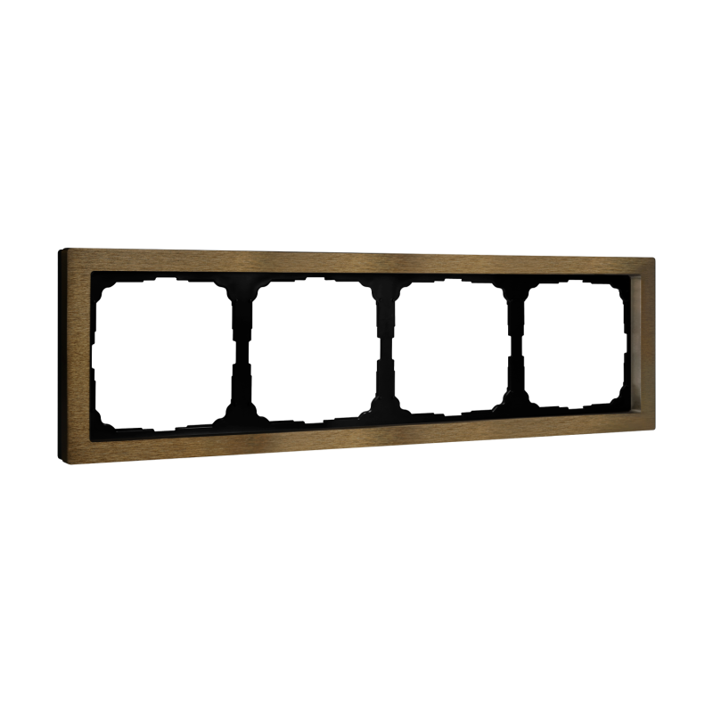 Рамка 4-м ArtGallery Pure метал. латунь SE GAL312204