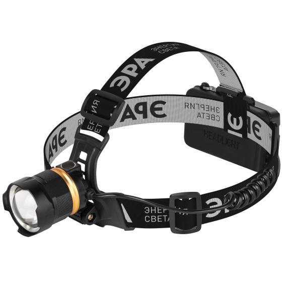 Фонарь светодиодный налобный GA-503 АР "Орешник" аккумуляторный 10Вт 3 режима Эра Б0069579