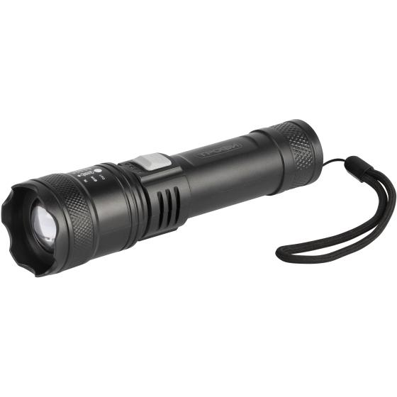 Фонарь светодиодный UA-103 аккумуляторный 7Вт оптический Zoom 3 режима powerbank Трофи Б0069800