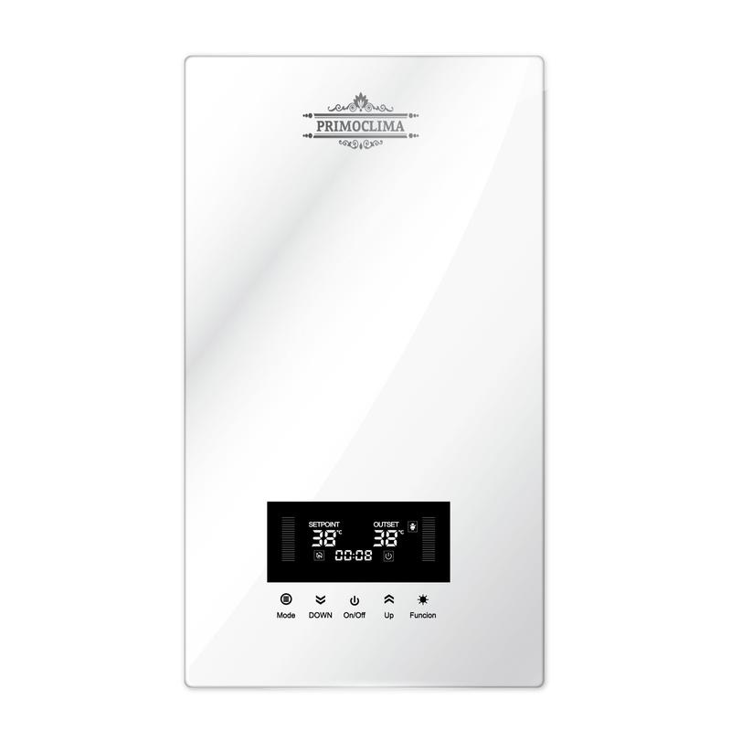 Водонагреватель электрический проточный INTEGRA 14кВт 35-55град.C 380-400В 50/60Гц бел. PRIMOCLIMA PC INTEGRA 14 (W)