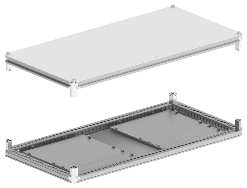 Крыша и основание 1200х600 IP54 FORMAT IEK YKM40D-FO-KO-120-060-54