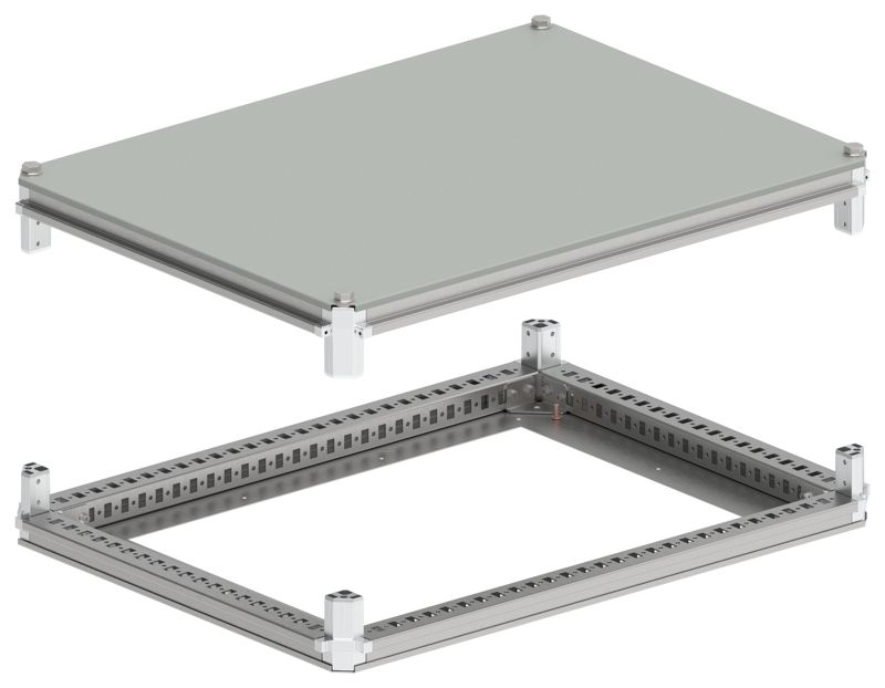 Крыша и основание (под фланец) 800х600 FORMAT IEK FO-00-KOF-080-060