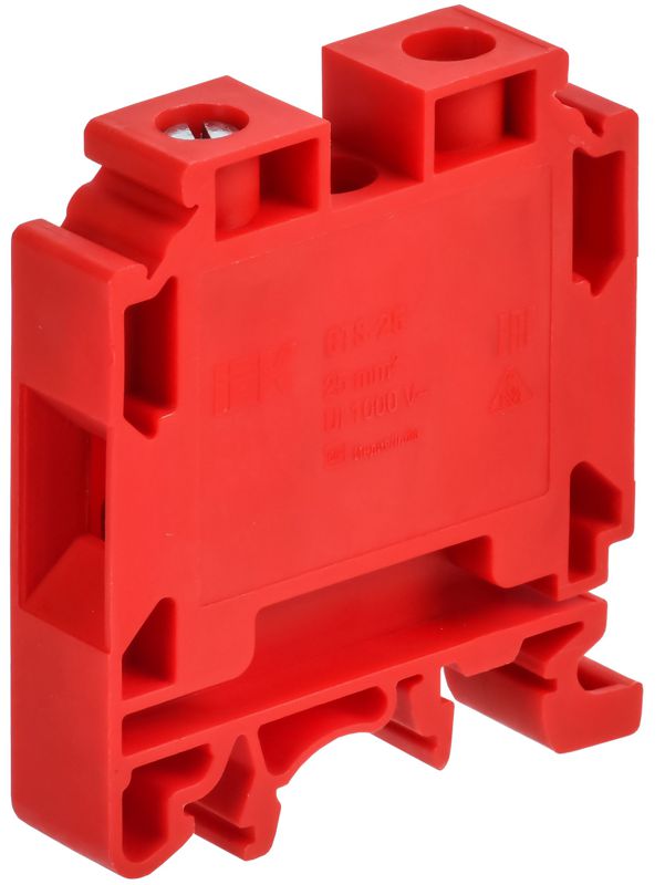 Клемма винтовая CTS 25кв.мм красн. ARMAFIX IEK AF-CT10-00-K04-025