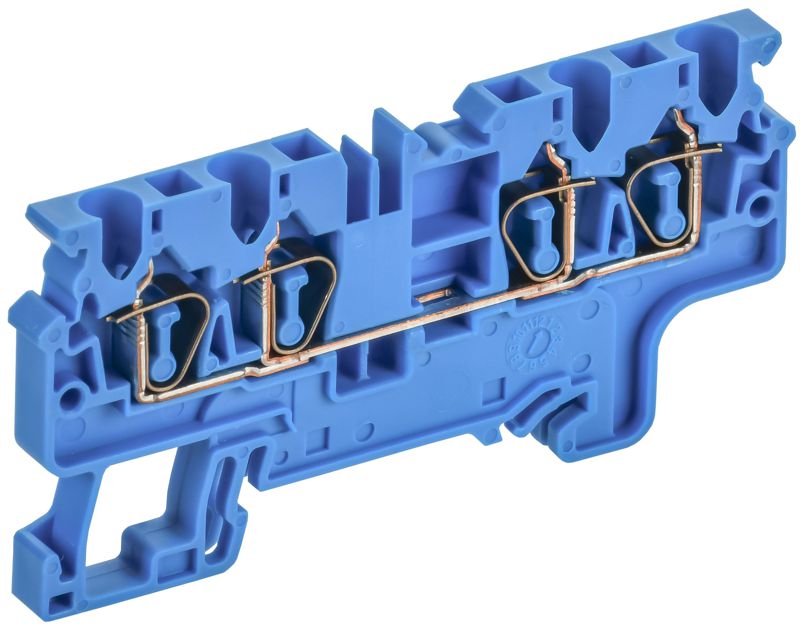 Клемма пружинная CX2.5-4 BU 2.5кв.мм четырехконтактная син. ARMAFIX IEK AF-CT40-00-4-K07-002