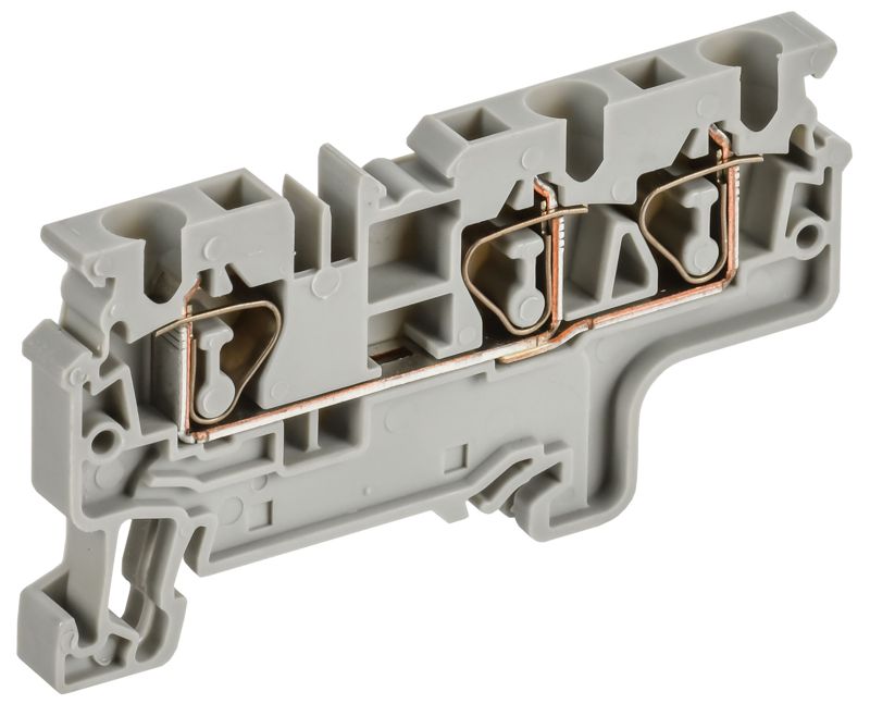 Клемма пружинная CX4-3 4кв.мм трехконтактная сер. ARMAFIX IEK AF-CT40-00-3-K03-004