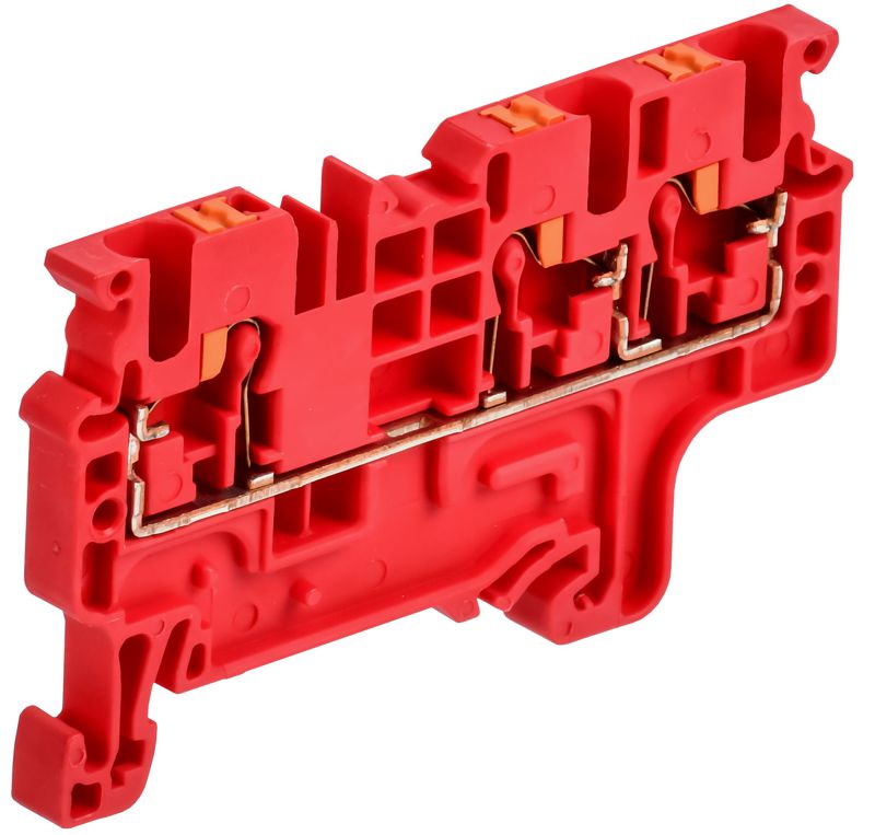 Клемма пружинная Push In CP-MC 3 выв. 2.5кв.мм красн. ARMAFIX IEK AF-CT22-00-3-K04-002