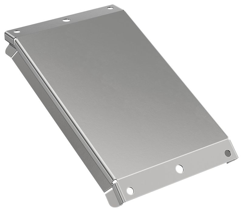 Крышка для угла вертикал. внешн. 45град. 80х100 1.2мм ESCA 5 IEK ES5-PVD-45-080-100-12